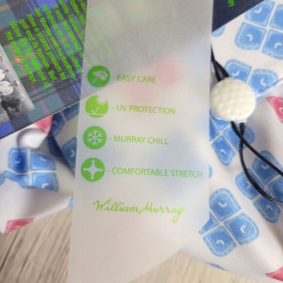 William Murray The Wrig Polo Shirt Mens Large Golf NEW Sports PGA - Picture 6 of 6